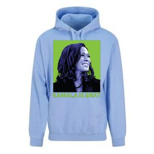 Kamala Is Brat Funny Sarcastic Unisex Surf Hoodie