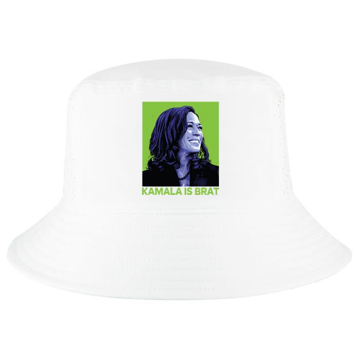 Kamala Is Brat Funny Sarcastic Cool Comfort Performance Bucket Hat