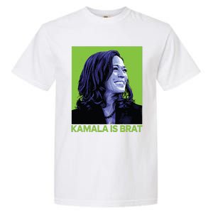 Kamala Is Brat Funny Sarcastic Garment-Dyed Heavyweight T-Shirt