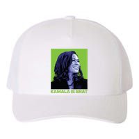 Kamala Is Brat Funny Sarcastic Yupoong Adult 5-Panel Trucker Hat