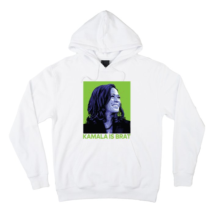 Kamala Is Brat Funny Sarcastic Hoodie