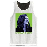 Kamala Is Brat Funny Sarcastic Mesh Reversible Basketball Jersey Tank