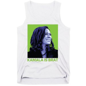 Kamala Is Brat Funny Sarcastic Tank Top