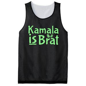 Kamala Is Brat Funny Sarcastic Quote Kamala Is Brat 2024 Mesh Reversible Basketball Jersey Tank