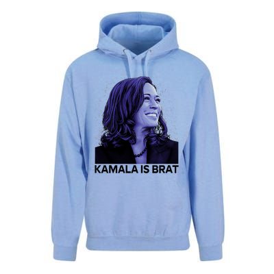 Kamala Is Brat Funny Sarcastic Unisex Surf Hoodie