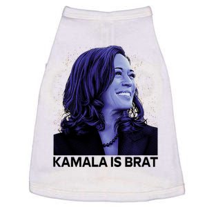 Kamala Is Brat Funny Sarcastic Doggie Tank