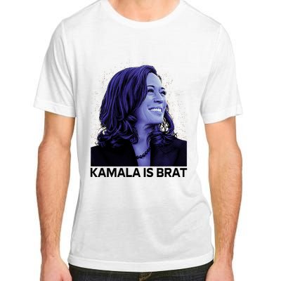 Kamala Is Brat Funny Sarcastic Adult ChromaSoft Performance T-Shirt