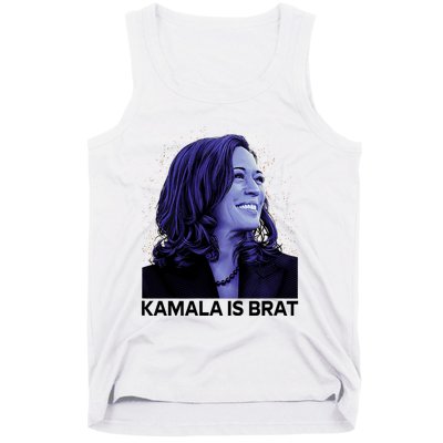 Kamala Is Brat Funny Sarcastic Tank Top