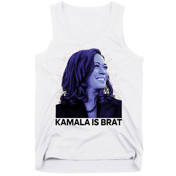 Kamala Is Brat Funny Sarcastic Tank Top