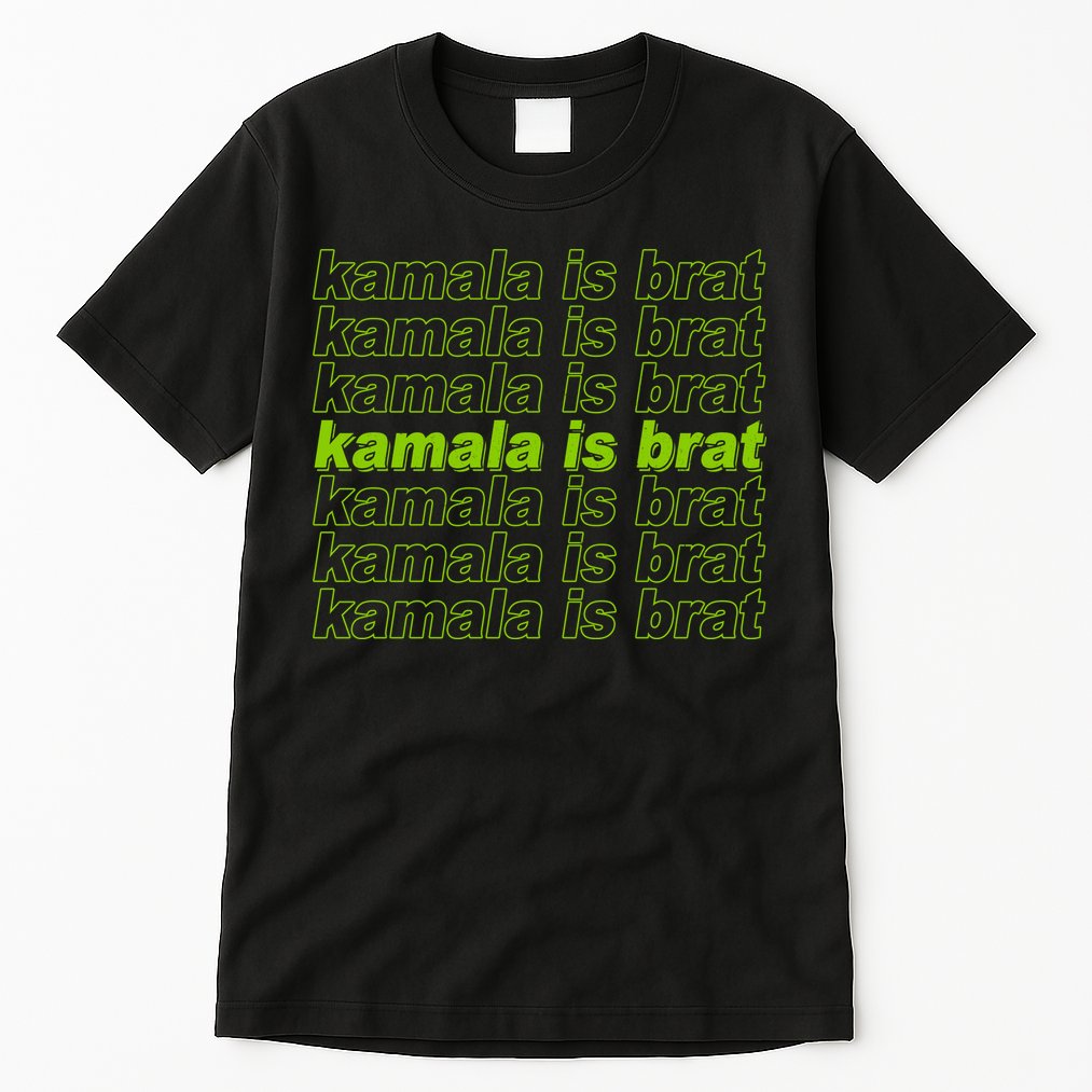 Kamala Is Brat Meme Kamala Harris 2024 Tall T-Shirt
