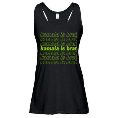Kamala Is Brat Meme Kamala Harris 2024 Ladies Essential Flowy Tank