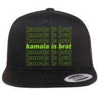 Kamala Is Brat Meme Kamala Harris 2024 Flatbill Hat
