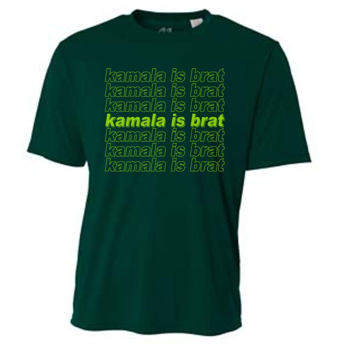 Kamala Is Brat Meme Kamala Harris 2024 Cooling Performance Crew T-Shirt