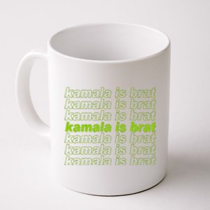 Kamala Is Brat Meme Kamala Harris 2024 Coffee Mug