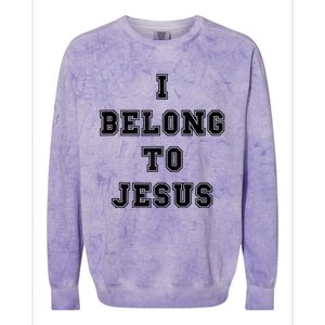 Kaka I Belong To Jesus Colorblast Crewneck Sweatshirt