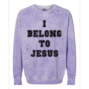 Kaka I Belong To Jesus Colorblast Crewneck Sweatshirt