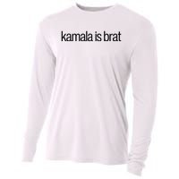 Kamala Is Brat Cooling Performance Long Sleeve Crew