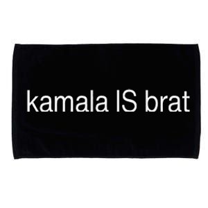 Kamala Is Brat Microfiber Hand Towel