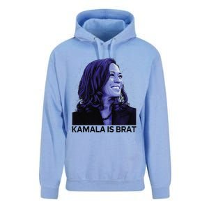 Kamala Is Brat Funny Sarcastic Unisex Surf Hoodie