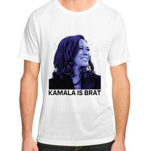 Kamala Is Brat Funny Sarcastic Adult ChromaSoft Performance T-Shirt