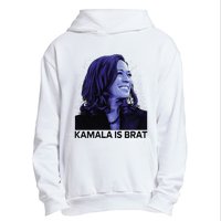 Kamala Is Brat Funny Sarcastic Urban Pullover Hoodie