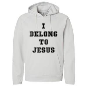 Kaka I Belong To Jesus Performance Fleece Hoodie