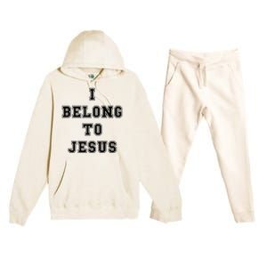 Kaka I Belong To Jesus Premium Hooded Sweatsuit Set