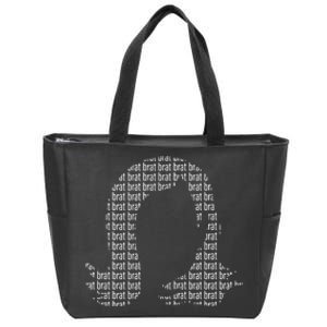 Kamala Is Brat Zip Tote Bag