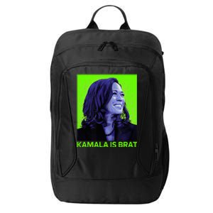 Kamala Is Brat Funny Sarcastic City Backpack