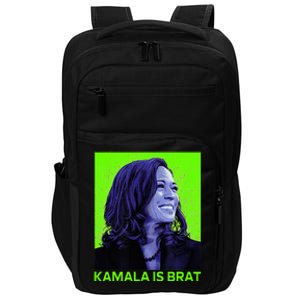 Kamala Is Brat Funny Sarcastic Impact Tech Backpack