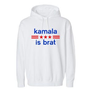 Kamala Is BratCute Quotes American Garment-Dyed Fleece Hoodie