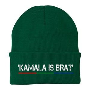 Kamala Is Brat Knit Cap Winter Beanie