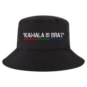 Kamala Is Brat Cool Comfort Performance Bucket Hat