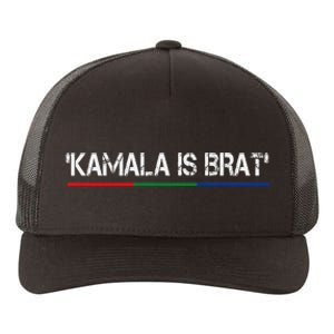 Kamala Is Brat Yupoong Adult 5-Panel Trucker Hat