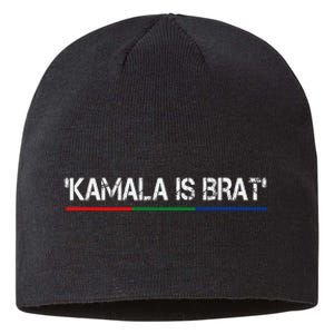 Kamala Is Brat Sustainable Beanie