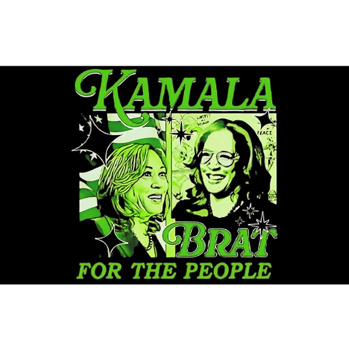 Kamala Is Brat 2024 Funny Green Bumper Sticker