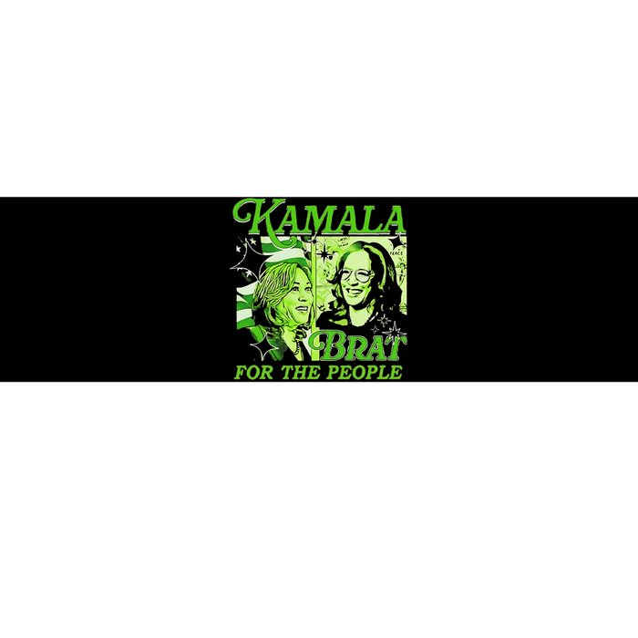 Kamala Is Brat 2024 Funny Green Bumper Sticker