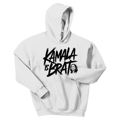 Kamala Is Brat 2024 Kids Hoodie