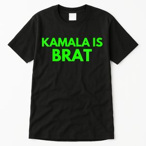 Kamala Is Brat Green Tall T-Shirt