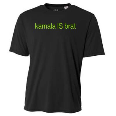 Kamala Is Brat Cooling Performance Crew T-Shirt