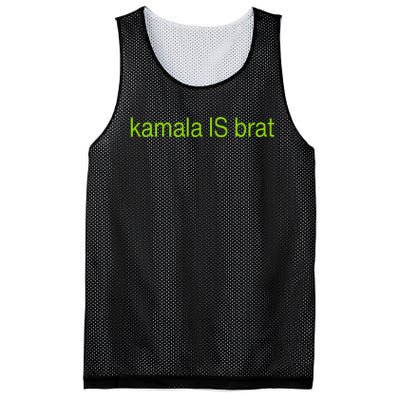 Kamala Is Brat Mesh Reversible Basketball Jersey Tank