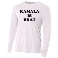 Kamala Is Brat Kamala Is Brat 2024 Kamala Is Brat Cooling Performance Long Sleeve Crew