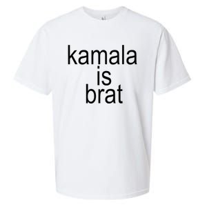 Kamala Is Brat Funny Meme Sueded Cloud Jersey T-Shirt