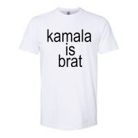 Kamala Is Brat Funny Meme Softstyle CVC T-Shirt