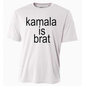 Kamala Is Brat Funny Meme Cooling Performance Crew T-Shirt