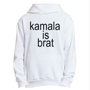 Kamala Is Brat Funny Meme Urban Pullover Hoodie