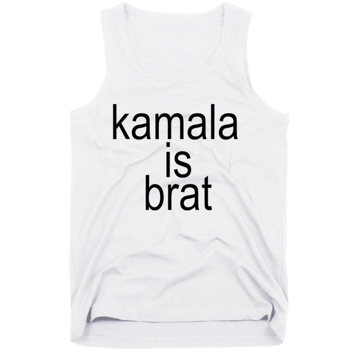 Kamala Is Brat Funny Meme Tank Top