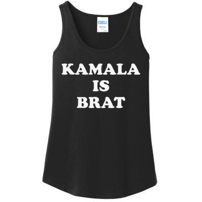 Kamala Is Brat Kamala Is Brat 2024 Kamala Is Brat Ladies Essential Tank