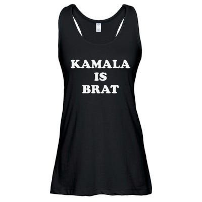 Kamala Is Brat Kamala Is Brat 2024 Kamala Is Brat Ladies Essential Flowy Tank