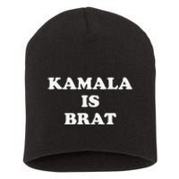 Kamala Is Brat Kamala Is Brat 2024 Kamala Is Brat Short Acrylic Beanie